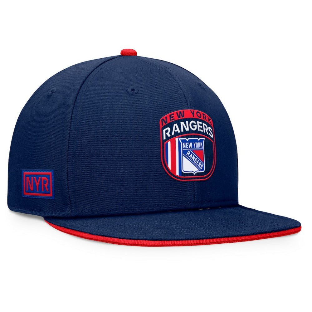 NHL New York Rangers Fanatics 2024 NHL Draft Snapback Hat - Navy