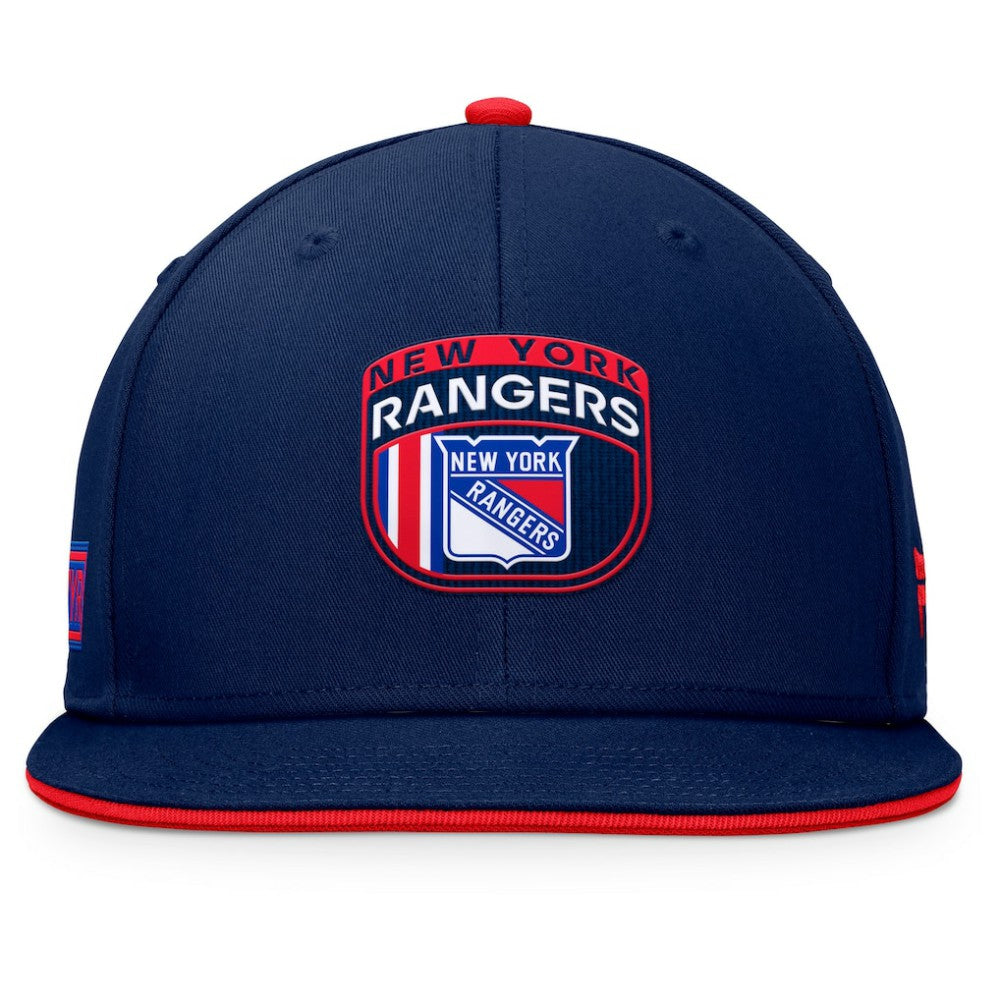 NHL New York Rangers Fanatics 2024 NHL Draft Snapback Hat - Navy