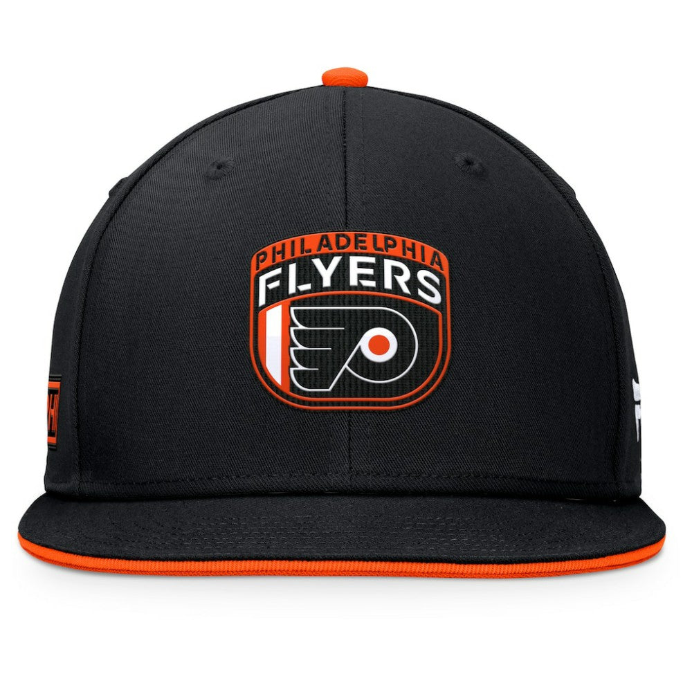NHL Philadelphia Flyers Fanatics 2024 NHL Draft Snapback Hat - Black