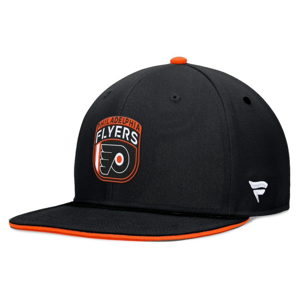 NHL Philadelphia Flyers Fanatics 2024 NHL Draft Snapback Hat - Black