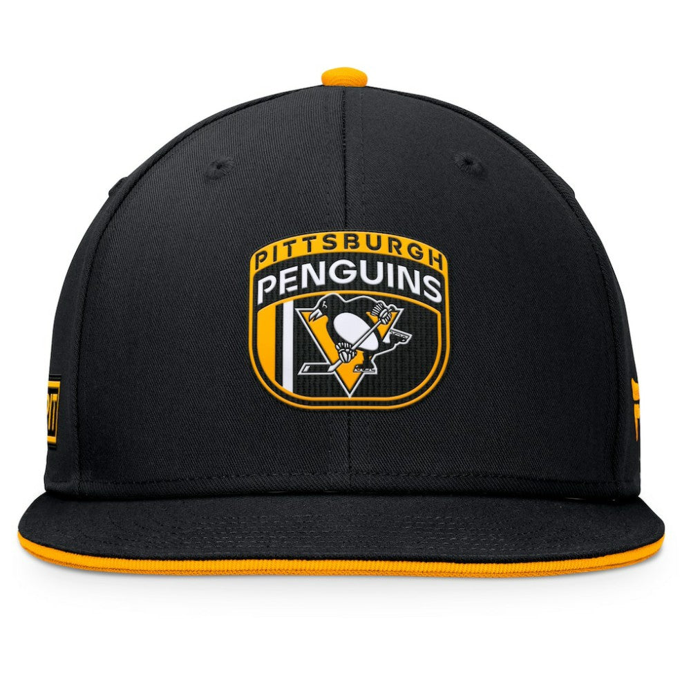 NHL Pittsburgh Penguins Fanatics 2024 NHL Draft Snapback Hat - Black