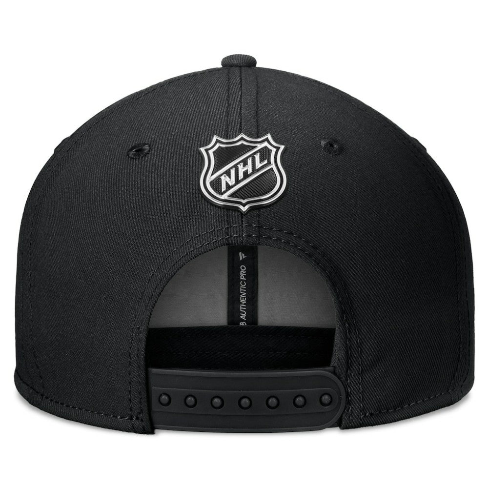 NHL Boston Bruins Fanatics Authentic Pro Training Camp Snapback Hat - Black