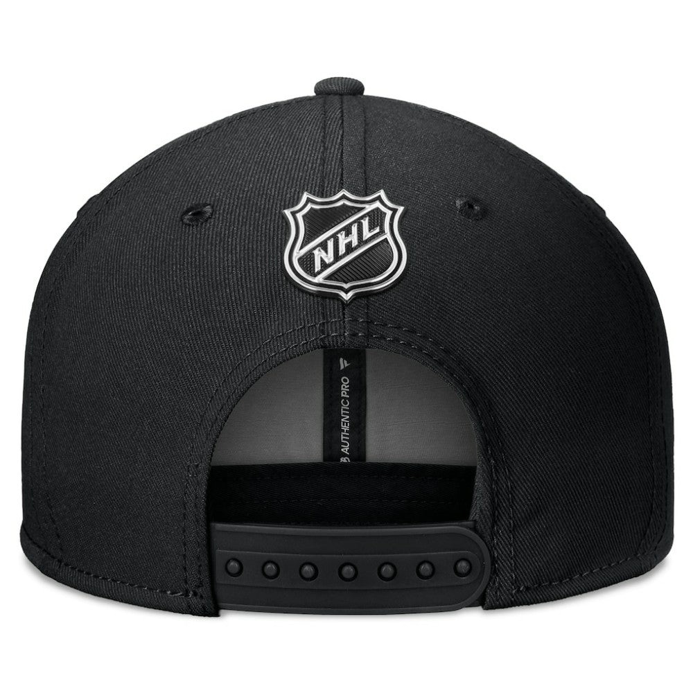 NHL Pittsburgh Penguins Fanatics Authentic Pro Training Camp Snapback Hat - Black