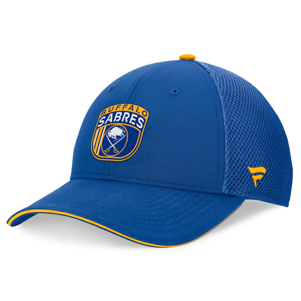 NHL Buffalo Sabres Fanatics 2024 NHL Draft On Stage Trucker Adjustable Hat - Royal