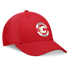 NHL Calgary Flames Fanatics Authentic Pro Training Camp Flex Hat - Red