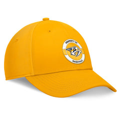 NHL Nashville Predators Fanatics Authentic Pro Training Camp Flex Hat - Gold