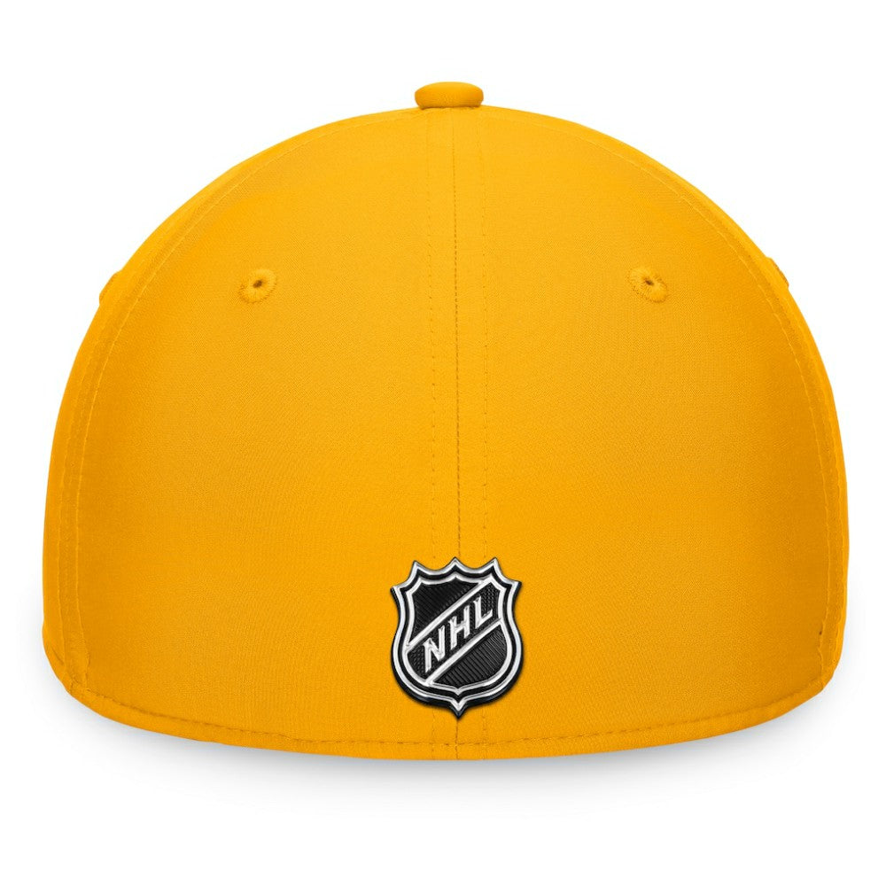 NHL Nashville Predators Fanatics Authentic Pro Training Camp Flex Hat - Gold