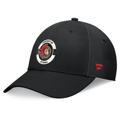 NHL Ottawa Senators Fanatics Authentic Pro Training Camp Flex Hat - Black
