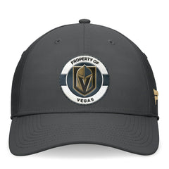 NHL Vegas Golden Knights Fanatics Authentic Pro Training Camp Flex Hat - Charcoal