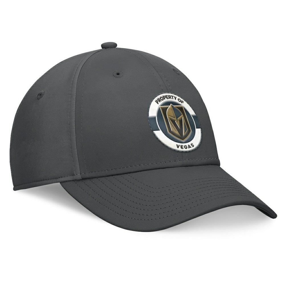 NHL Vegas Golden Knights Fanatics Authentic Pro Training Camp Flex Hat - Charcoal