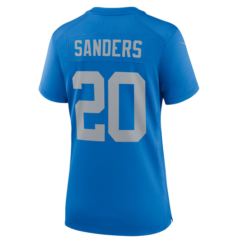 Barry Sanders Detroit Lions Women's Alternate Game Jersey Blue