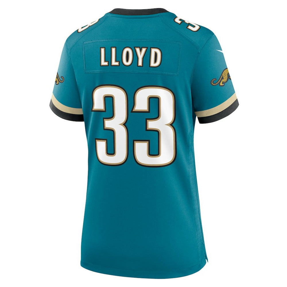 Devin Lloyd Jacksonville Jaguars Women's Prowler Throwback Game Jersey Teal