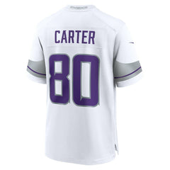 NFL Cris Carter Minnesota Vikings Alternate Retired Player Game Jersey - White