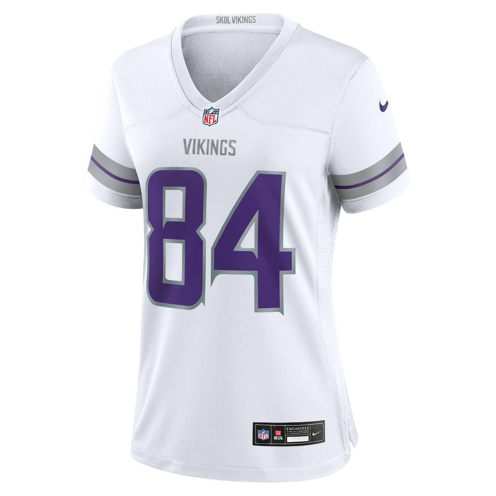 NFL Randy Moss Minnesota Vikings Women's Alternate Retired Player Game Jersey - White