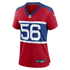 Lawrence Taylor New York Giants Women's Alternate Retired Player Game Jersey Century Red