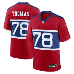 Andrew Thomas New York Giants Alternate Player Game Jersey Century Red