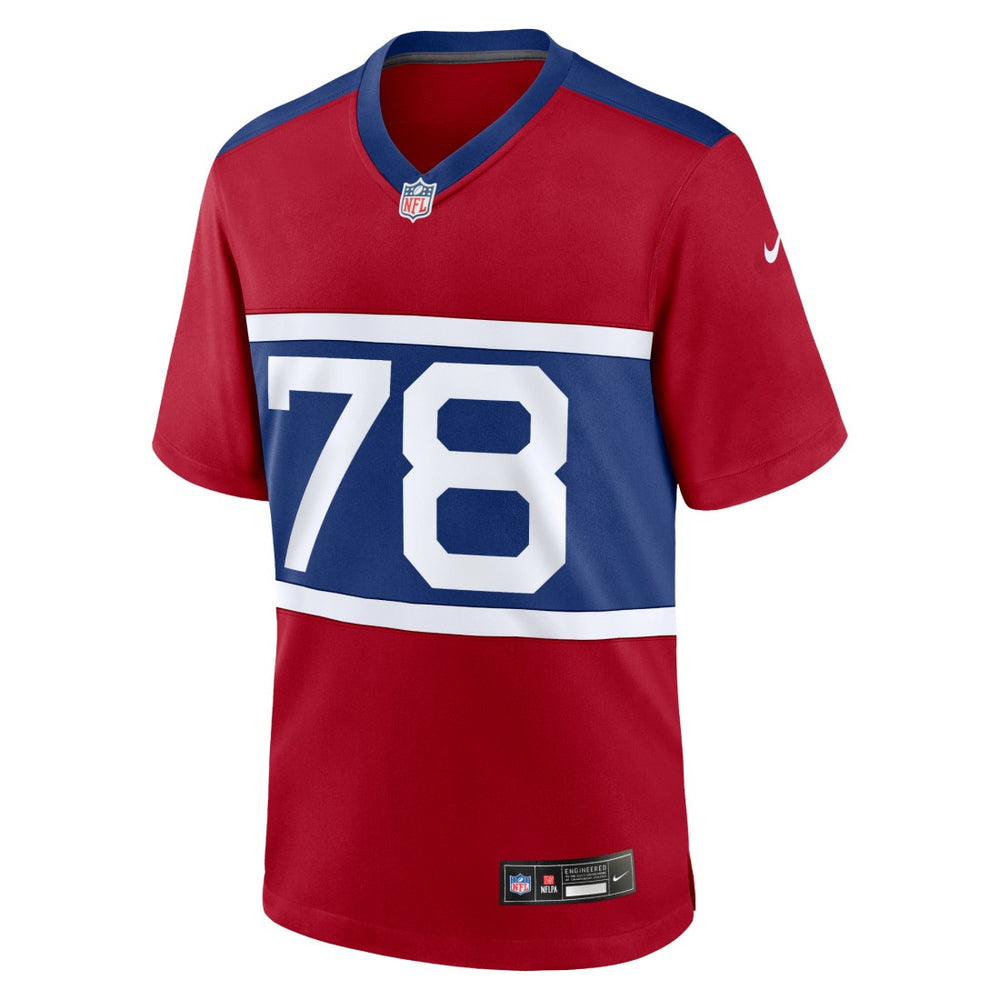 Andrew Thomas New York Giants Alternate Player Game Jersey Century Red