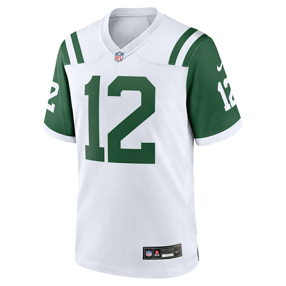 Joe Namath New York Jets Classic Alternate Retired Player Game Jersey White