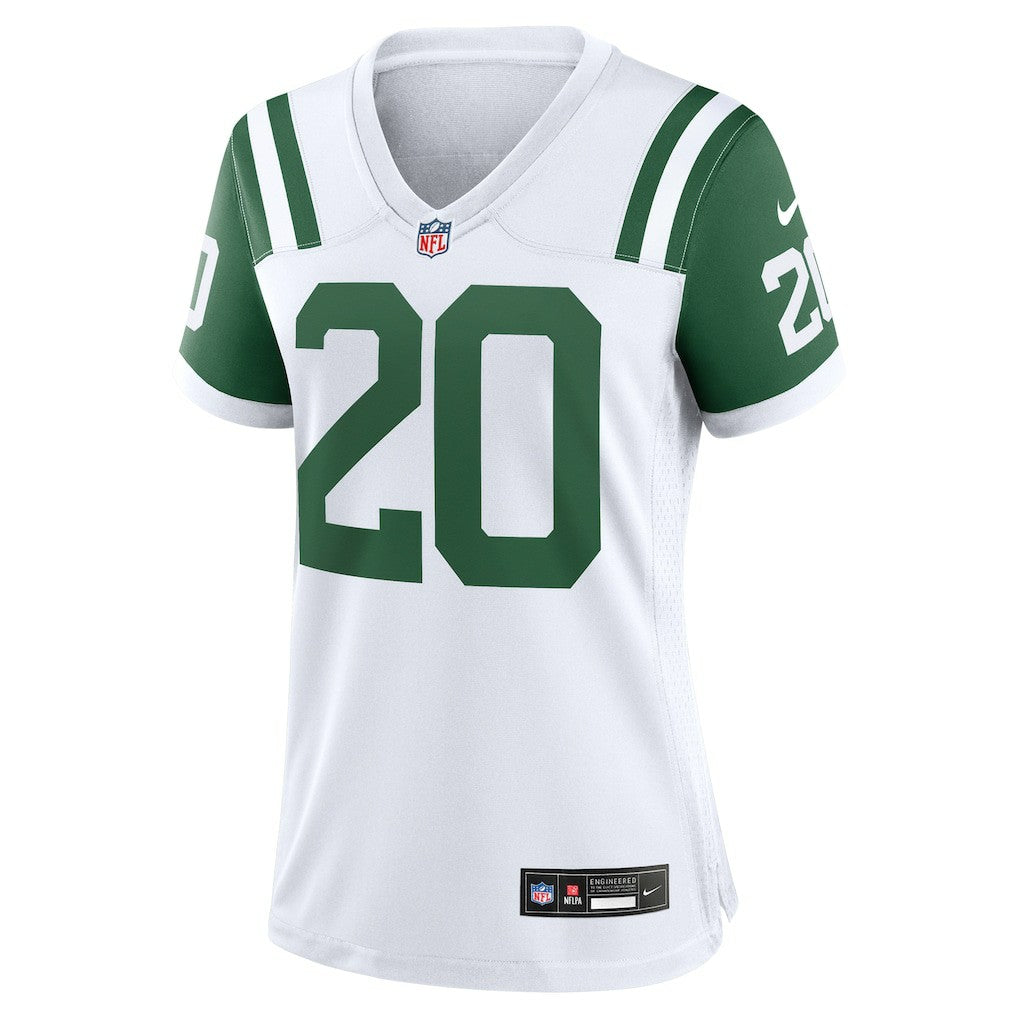 Breece Hall New York Jets Women's Classic Alternate Game Jersey White