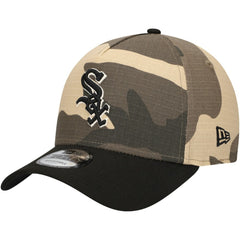 Chicago White Sox New Era Camo Crown A-Frame 9FORTY Adjustable Hat Hats