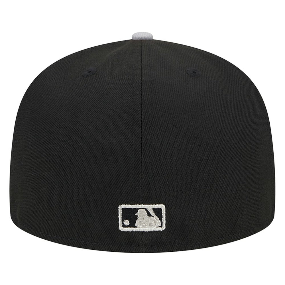 Chicago White Sox New Era Metallic Camo 59FIFTY Fitted Hat - Black Hats