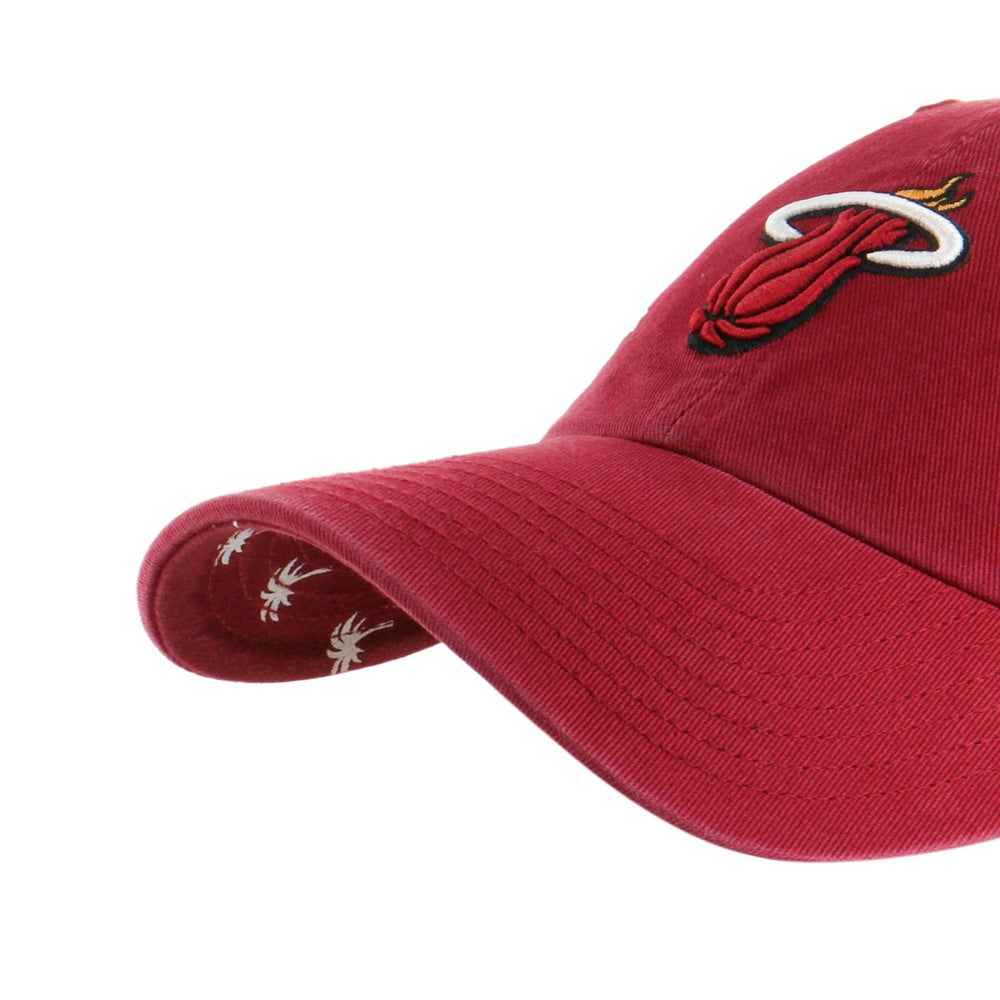 Miami Heat '47 Women's Confetti Undervisor Clean Up Adjustable Hat Red