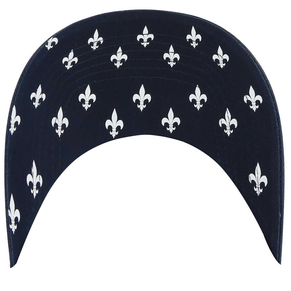 New Orleans Pelicans '47 Women's Confetti Undervisor Clean Up Adjustable Hat Navy