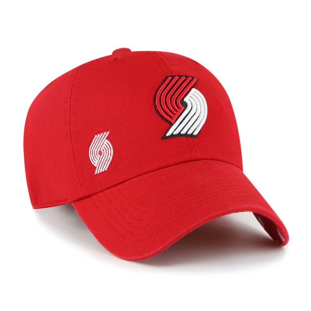 Portland Trail Blazers '47 Women's Confetti Undervisor Clean Up Adjustable Hat Red