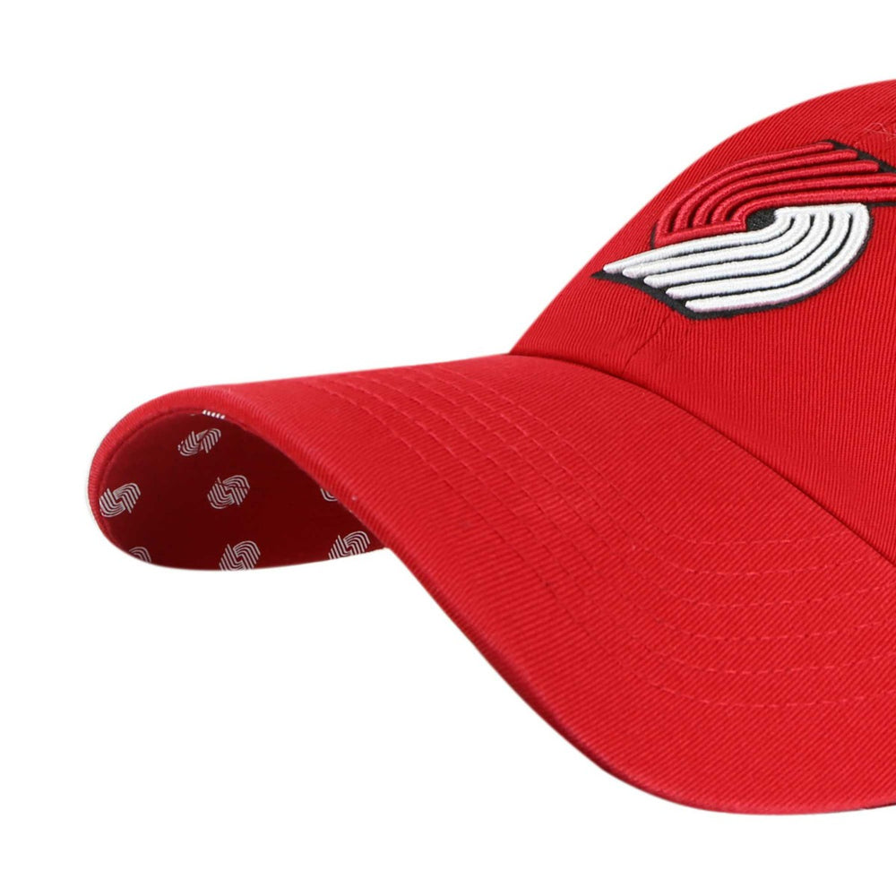 Portland Trail Blazers '47 Women's Confetti Undervisor Clean Up Adjustable Hat Red