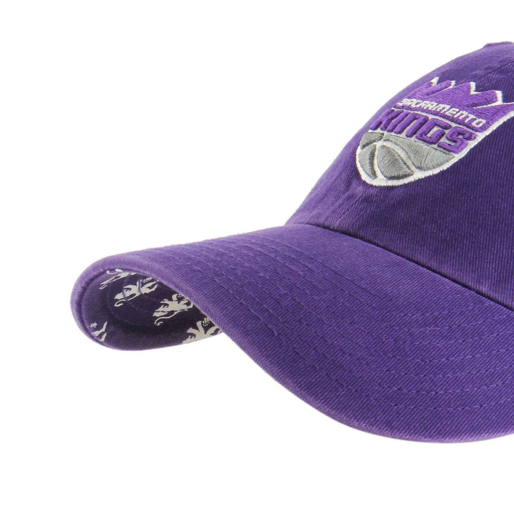 Sacramento Kings '47 Women's Confetti Undervisor Clean Up Adjustable Hat Purple