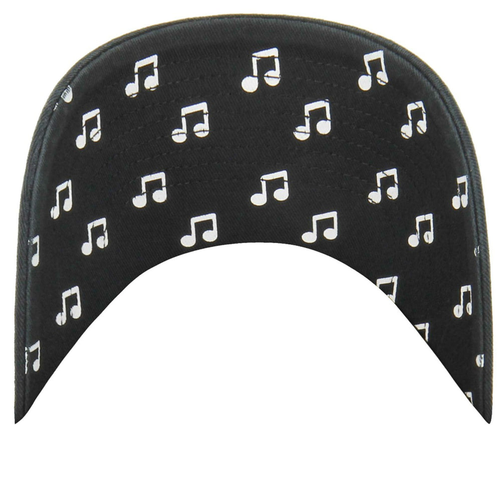Utah Jazz '47 Women's Confetti Undervisor Clean Up Adjustable Hat Black
