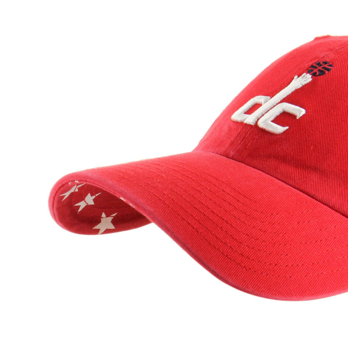 Washington Wizards '47 Women's Confetti Undervisor Clean Up Adjustable Hat Red