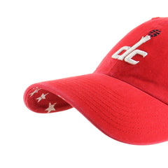 Washington Wizards '47 Women's Confetti Undervisor Clean Up Adjustable Hat Red
