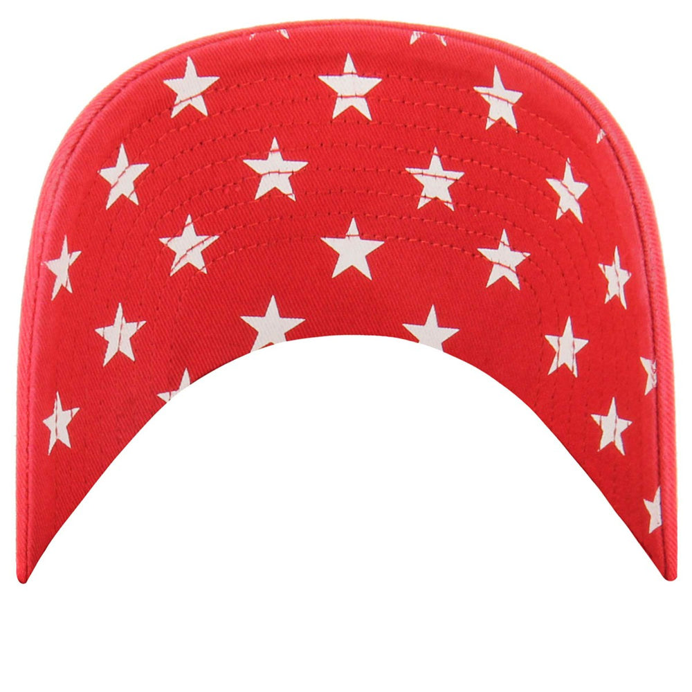 Washington Wizards '47 Women's Confetti Undervisor Clean Up Adjustable Hat Red