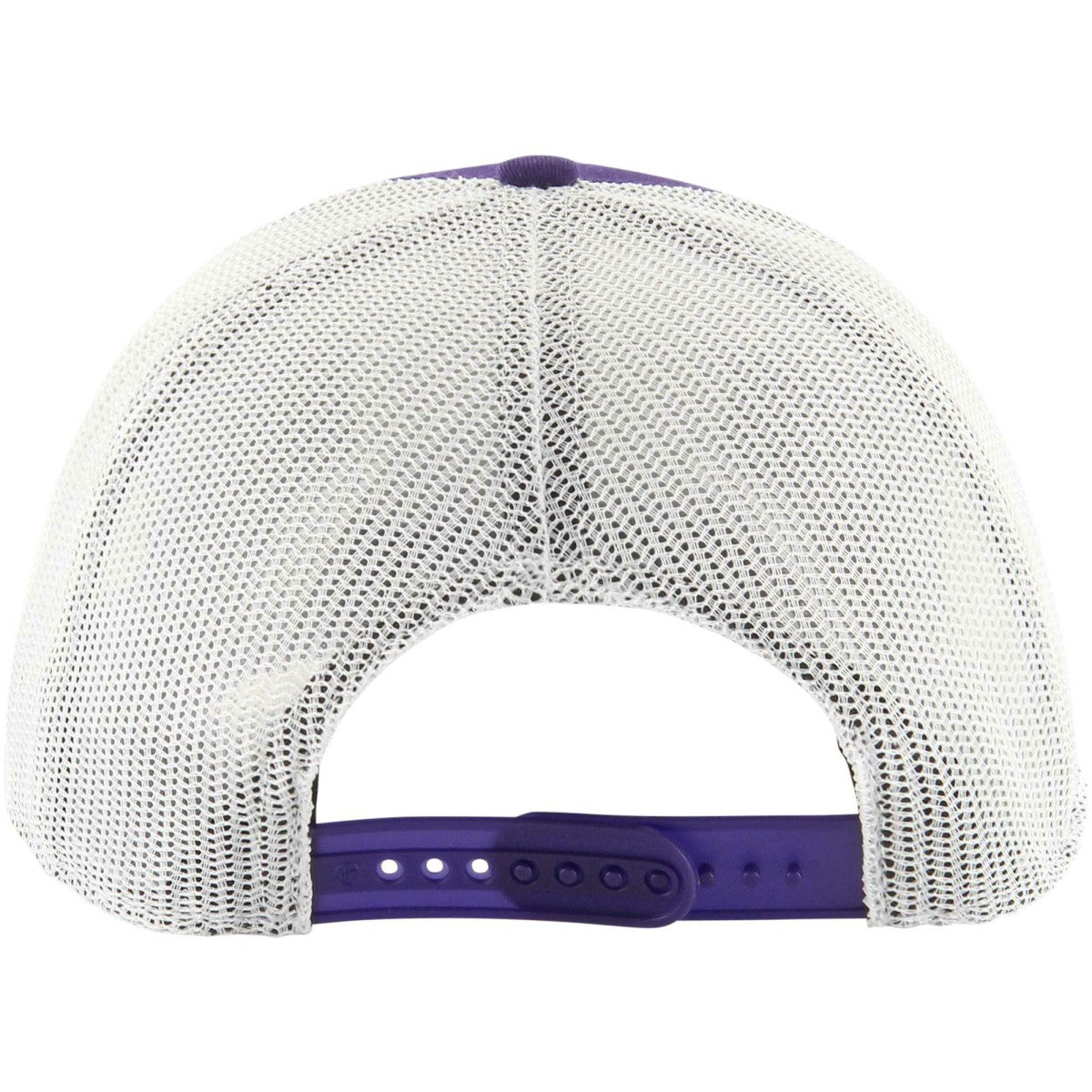 Los Angeles Lakers '47 Semi Patch Trucker Adjustable Hat Purple