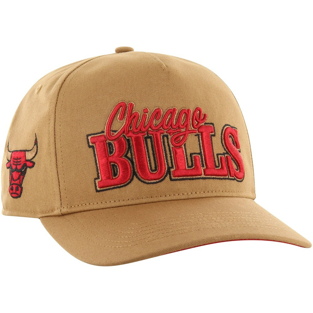Chicago Bulls '47 Barnes Hitch Adjustable Hat Tan