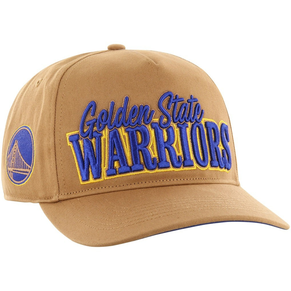 Golden State Warriors '47 Barnes Hitch Adjustable Hat Tan