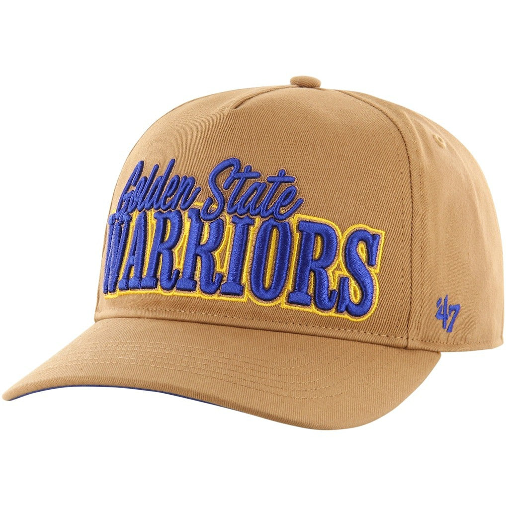 Golden State Warriors '47 Barnes Hitch Adjustable Hat Tan