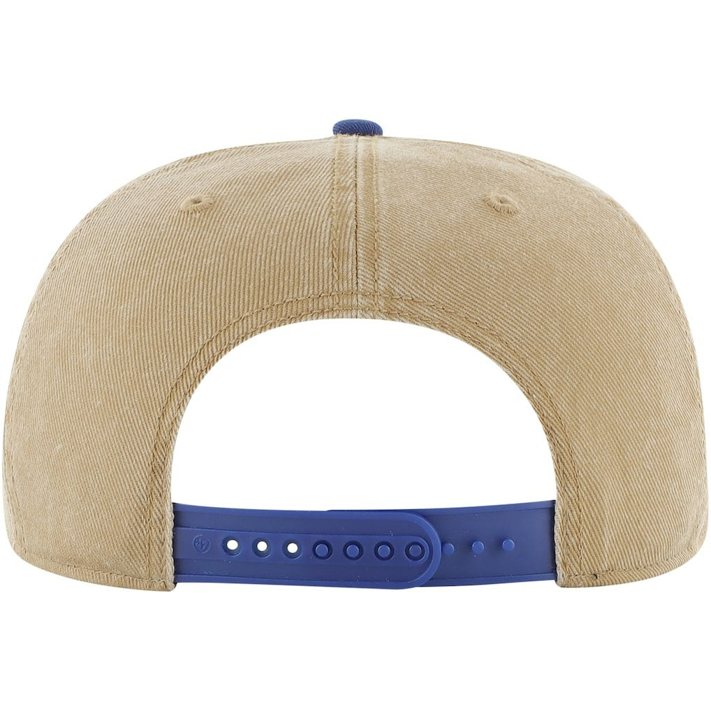 Philadelphia 76ers '47 Chilmark Captain Snapback Khaki/Royal