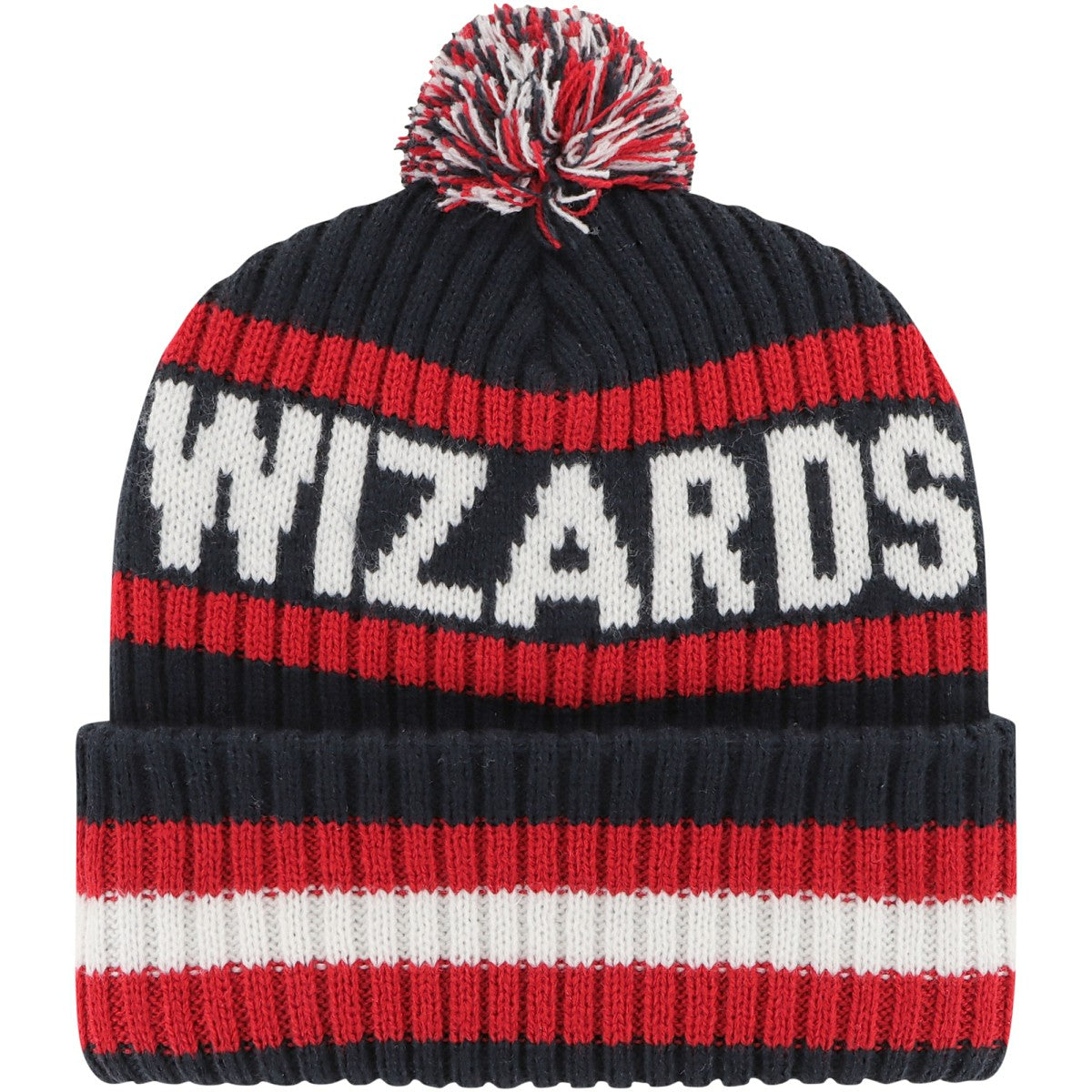 Washington Wizards '47 Bering Cuffed Knit Hat with Pom Navy