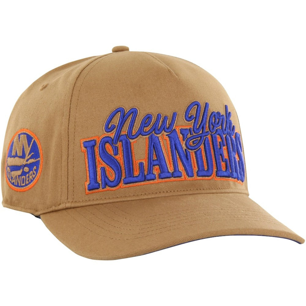 NHL New York Islanders '47 Barnes Hitch Adjustable Hat - Tan