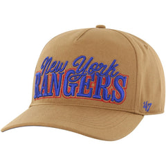 NHL New York Rangers '47 Barnes Hitch Adjustable Hat - Tan