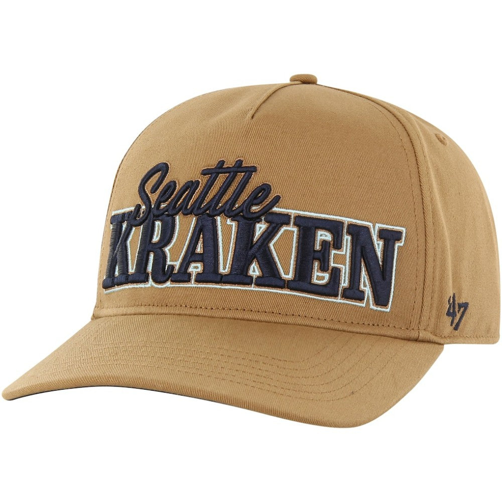 NHL Seattle Kraken '47 Barnes Hitch Adjustable Hat - Tan