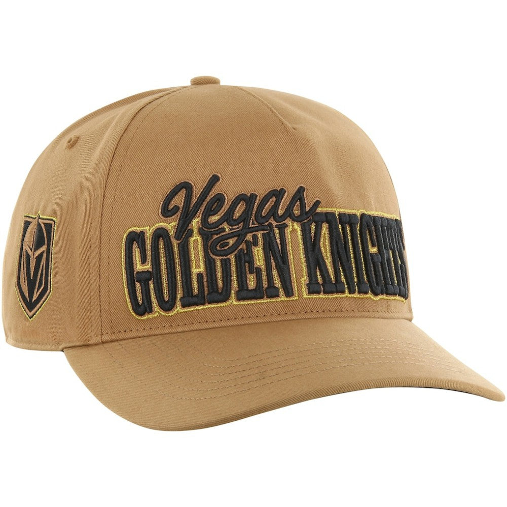 NHL Vegas Golden Knights '47 Barnes Hitch Adjustable Hat - Tan