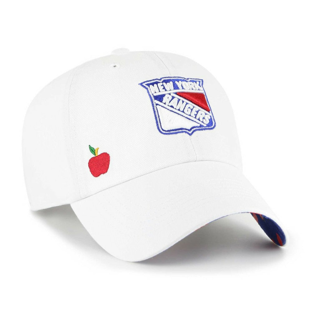 NHL New York Rangers '47 Women's Confetti Clean Up Adjustable Hat - White