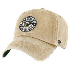 NHL Pittsburgh Penguins '47 Earldor Clean Up Adjustable Hat - Khaki