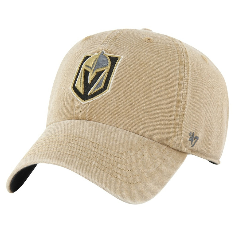NHL Vegas Golden Knights '47 Earldor Clean Up Adjustable Hat - Khaki