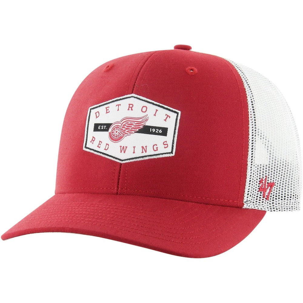 NHL Detroit Red Wings '47 Convoy Trucker Adjustable Hat - Red
