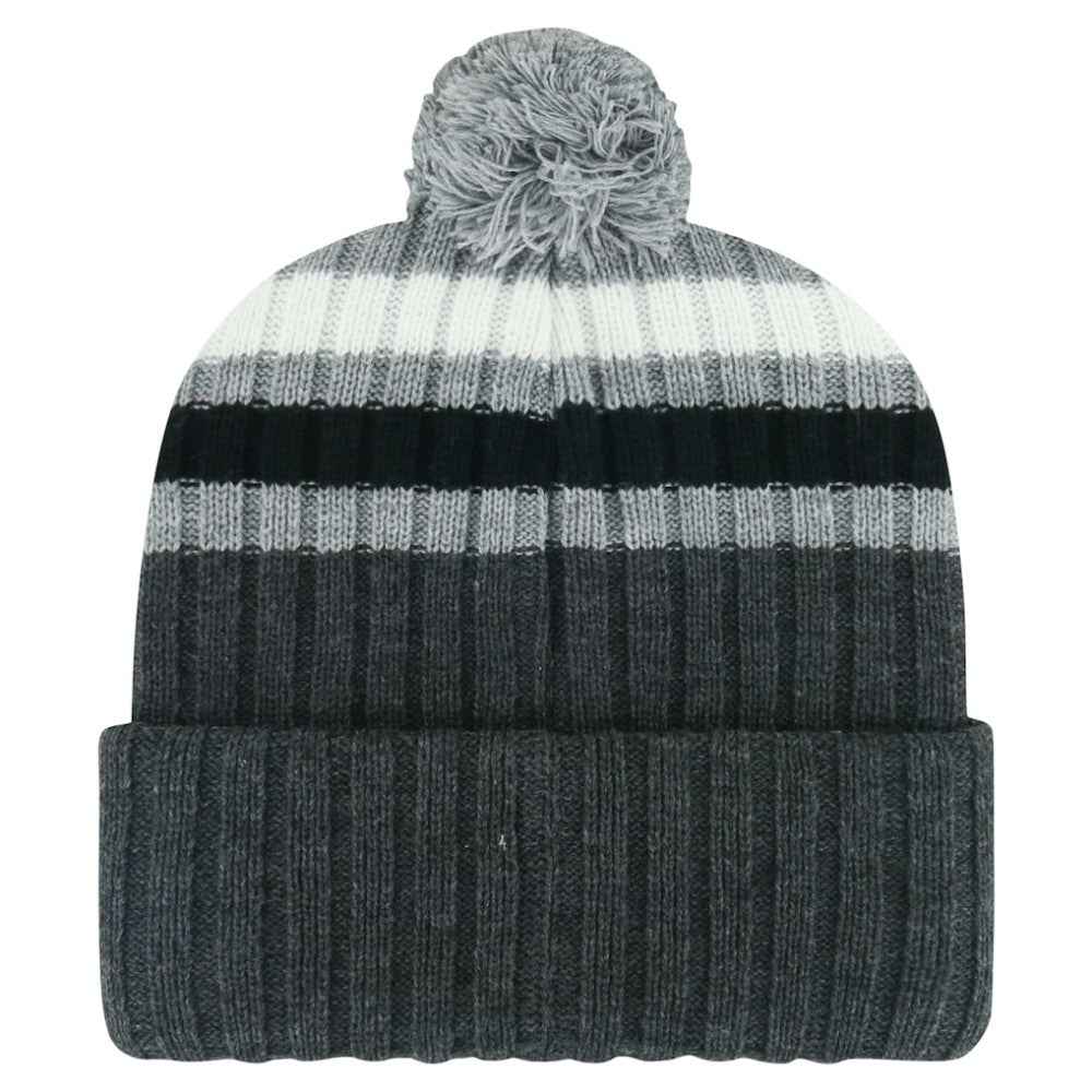 NHL Philadelphia Flyers '47 Stack Patch Cuffed Knit Hat with Pom - Gray