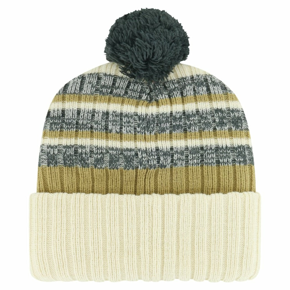 NHL Vegas Golden Knights '47 Tavern Cuffed Knit Hat with Pom - Cream